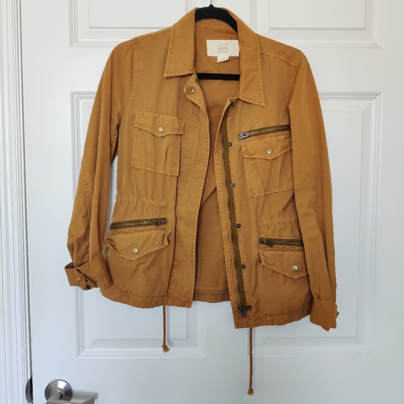 J. Crew Classic Twill Chino Jacket in Mustard - Picture 2 of 5